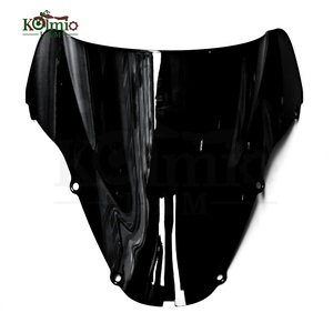KOLMIO-LAM Compatible avec HONDA CBR900 CBR929 <span class=keywords><strong>CBR</strong></span> 900 <span class=keywords><strong>929</strong></span> 2000 <span class=keywords><strong>2001</strong></span> Déflecteur de vent Pare-brise Double bulle - Product Image 1