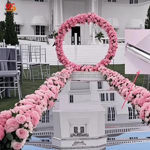 Alfombra de Pasillo Espejo Liso para Ceremonia de Boda, Alfombra Reflectante de Doble Cara para Pasillo - Product Image 1