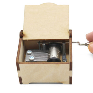 Wooden Music Box <b>Diy</b> <b>Kit</b> For Kids Educational Toy 8 13 Years Unisex Craft Model Assembly - Product Image 4