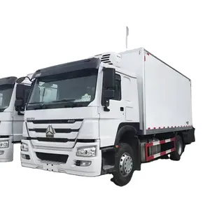 2024 nuovo prezzo all'ingrosso Howo 6 ruote 4x2 piccolo camion frigorifero Freezer camion contenitore refrigerato camion per la vendita