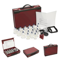 Lot de 19 ventouses en PC certifiées CE pour thérapie Hijama et médecine traditionnelle chinoise – Idéal pour le dropshipping