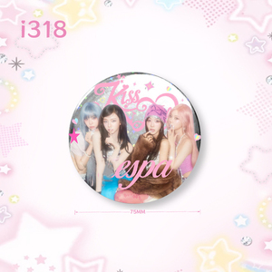 Broches et badges en film laser Kpop Jungkook V Jimin Jin <span class=keywords><strong>RM</strong></span> Karina Winter Bigbang I-DLE Suga – Emblèmes de mode pour sacs et vêtements - Product Image 5