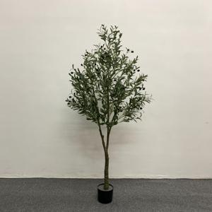 Árbol de <span class=keywords><strong>Olivo</strong></span> Artificial en Maceta, Planta Artificial para Decoración <span class=keywords><strong>del</strong></span> Hogar, Jardín, Paisajismo - Product Image 4