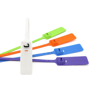 אטם פלסטיק אבטחה חד פעמי WCP605, מחיר סיטונאי נמוך מהמפעל, אטם פלסטיק מותאם אישית נגד גניבה ופריצה, שאנדונג - Product Image 5