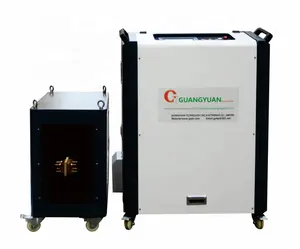 DSP Control 60KW 80-200khz Ultrahigh Frequency Induction Heating Machine