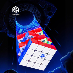 Gancube GAN460MSP 4x4x4 Magnetic Speed <b>Cube</b> Matte Finish For <b>Puzzle</b> Enthusiasts - Product Image 1