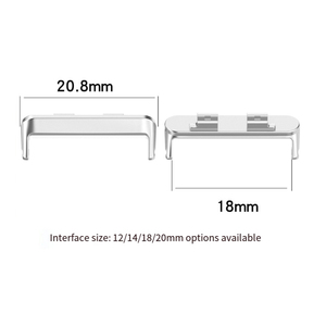 Conectores <span class=keywords><strong>de</strong></span> Liberación Rápida Ajustables <span class=keywords><strong>de</strong></span> Acero Inoxidable Premium para Huawei Band 11, Piezas <span class=keywords><strong>de</strong></span> <span class=keywords><strong>Reloj</strong></span> Personalizadas Win-Win - Product Image 2