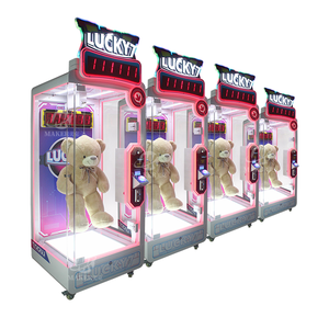 Gran oferta Cut 2 Win <span class=keywords><strong>Arcade</strong></span> Barber Cut Machine-Diseño de grúa de metal Premio de idioma inglés Cuerda de corte Tijeras de objetivo Sonido realista - Product Image 2