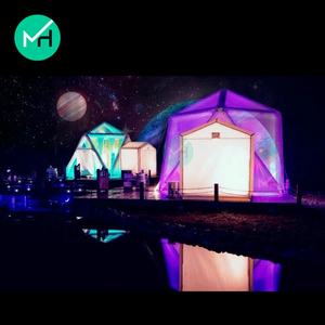 Nouvelle conception, vente chaude, éclairage extérieur magnifique, tente de <span class=keywords><strong>camping</strong></span> gonflable à bulles, structure de tente d'hôtel, maison à structure pneumatique - Product Image 2