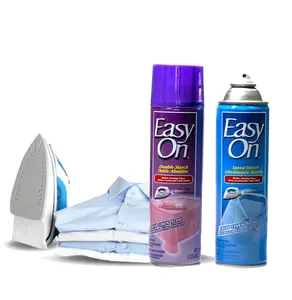 Amido Easy On Spray para uso em lavanderia em tecido aerossol de amido Speed