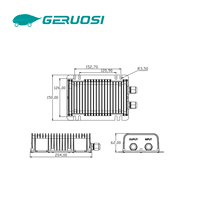 Mini convertisseur abaisseur 12V étanche cc de haute qualité pour une alimentation stable