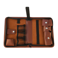 Sac de transport pour outils de golf, accessoires de golf, sac de kit d'outils de golf en cuir PU