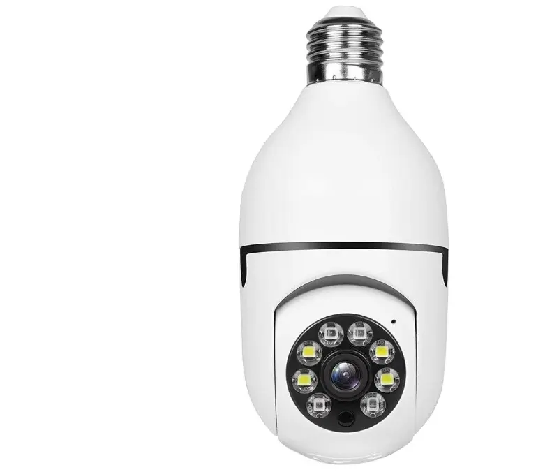 V380 spion cctv kamera glühbirne kamera drahtlose Überwachungskamera 360 mobiler Überwachungsalarm