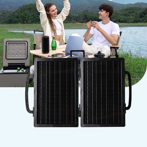Système solaire domestique fiable de qualité hors réseau 10W 20W 30W 40W 50W Station solaire Panneaux solaires pliables domestiques extérieurs - Product Image 1