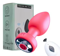 Plug anal en silicone à télécommande électrique avec plaisir anal, 100% étanche, jouet sexuel pour adultes