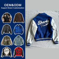 Veste de baseball avec logo brodé personnalisé, veste à lettres, streetwear universitaire, manches en cuir, veste de sport respirante pour hommes