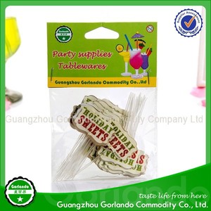 Grado Superior personalizada bandera Canape <span class=keywords><strong>palillos</strong></span> - Product Image 3