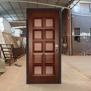 TECHTOP Portes Acier Haute Performance Antirouille Ignifuge pour Espaces Résidentiels Commerciaux <span class=keywords><strong>Serrure</strong></span> Sécurisée Insonorisée - Product Image 3