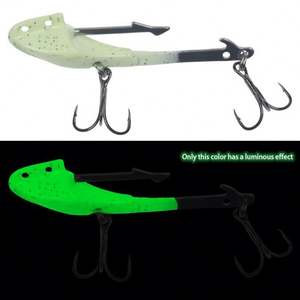 14g 25g insecte appât souple gabarit de pêche plomb lumineux doux <span class=keywords><strong>VMC</strong></span> ver crochet nouveau plomb gabarit crochet - Product Image 2