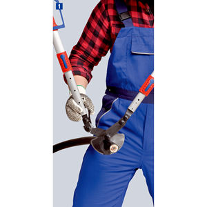 Cisailles à câbles Knipex en acier inoxydable à bord lisse, poignées télescopiques, ciseaux d'électricien de qualité industrielle - Product Image 1