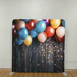 Fondo de escenario de boda de tamaño personalizado hermoso diseño niños suministros de fiesta de <span class=keywords><strong>cumpleaños</strong></span> decoraciones - Product Image 5