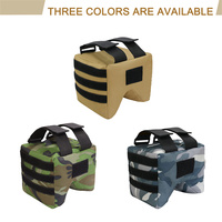 Mydays Outdoor en stock, support de banc tactique durable Molle, support de tir pour fenêtre, sac de soutien pour la chasse en plein air (sans rembourrage)