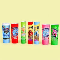 Emballages de tubes de dentifrice en aluminium-plastique écologiques, bouchon à vis 12,7-35 mm, impression UV personnalisée pour chewing-gum