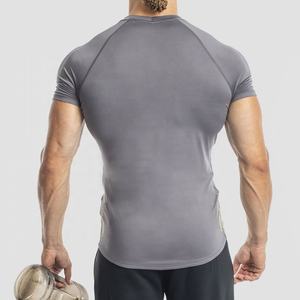 เสื้อยืดแขนสั้นผ้าไอซ์ซิลค์ระบายอากาศได้ดีสำหรับผู้ชายแห้งเร็วสำหรับฤดูร้อน2024 - Product Image 2