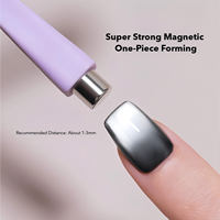Outil de manucure magnétique professionnel 9-en-1 pour effet œil de chat, outils de conception d'ongles magnétiques puissants pour salon et DIY à domicile