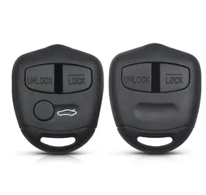 2/3按钮无刀片汽车遥控智能钥匙盖黑色塑料外壳三菱兰瑟EX进化格兰迪斯钥匙盒