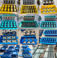 Machine électrique de fabrication de blocs creux en béton 2-45, petite machine à briques creuses en ciment, prix