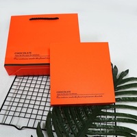 Boîtes personnalisées de luxe vides pour fraises enrobées de chocolat avec insert, en matériaux recyclés, impression 4 couleurs pour emballage cadeau de chocolat