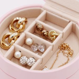 Luxury Mini Storage Box Luxury Portable Travel Jewelry Organizer Case - Product Image 4