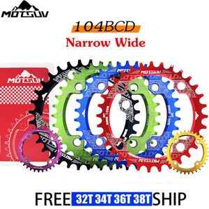 <span class=keywords><strong>Plateau</strong></span> de pédalier VTT et vélo de route 104bcd Narrow Wide 30T 32T 34T 36T 38T, <span class=keywords><strong>Plateau</strong></span> de pédalier simple - Product Image 2