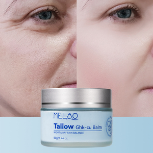 Kem dưỡng da mặt chống lão hóa, phục hồi da hư tổn, nhãn hiệu riêng Ghk-Cu, chiết xuất mỡ bò, peptide đồng xanh Ghkcu - Product Image 4