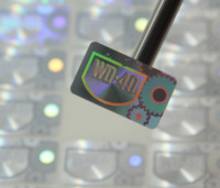 Autocollant de sécurité holographique personnalisé VOID, hologramme anti-contrefaçon, étiquette de sécurité laser or/argent, sceau de sécurité en vinyle