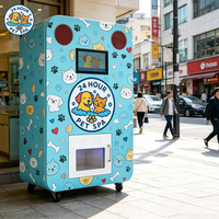 Fabricant de kiosques de lavage pour animaux de compagnie, machine à laver les chiens en acier inoxydable avec écran tactile et paiement par code QR SDK à usage payant