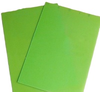 Plaque en résine photopolymère verte lavable à l'eau, feuille plastique, plaque en polymère pour la fabrication de tampons en caoutchouc