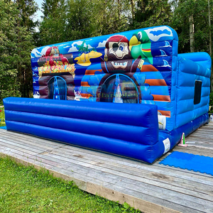 Outdoor kids commercial bounce <b>house</b> combo jumpers for party <b>inflatable</b> pirate bouncy castle with slide - Product Image 1