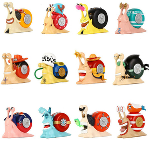 Set de 12 Figuras de Anime One Piece: Ace, <span class=keywords><strong>Luffy</strong></span>, Law, Doflamingo, Colección de Modelos, Regalo para Niños, <span class=keywords><strong>Luffy</strong></span> Telephone Snail Worm <span class=keywords><strong>Den</strong></span> <span class=keywords><strong>Den</strong></span> <span class=keywords><strong>Mushi</strong></span> - Product Image 1