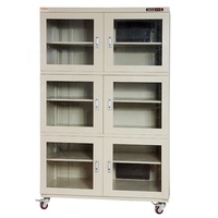 FCM1428 Déshumidificateur électrique industriel contrôle de la température et de l'humidité Stockage N2 armoire de séchage pour caméra de laboratoire