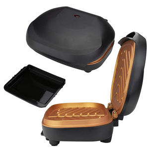 Presse à gaufres manuelle pour la maison, double tranche, pour petit déjeuner, <span class=keywords><strong>sandwich</strong></span>, grill sain - Product Image 2