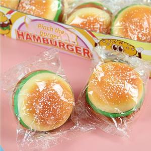 Jouet <span class=keywords><strong>Squishy</strong></span> Créatif et Réaliste en Forme de Burger, à Remontée Lente, Anti-Stress, Décoration de Bureau, Vente en Gros - Product Image 1