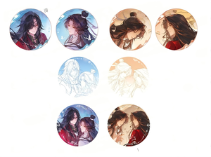 กล่องสุ่มของสะสม BaoBaoDeGu Heaven Officials Blessing <span class=keywords><strong>Anime</strong></span> Years of Harmony, Shadow of Paper Birthday Series จำนวน 30 กล่อง ขายส่ง - Product Image 5