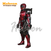 Kostum Cosplay Iron Man Kustom untuk Dewasa, Robot, Setelan Iron Man Asli untuk Pertunjukan atau Bisnis