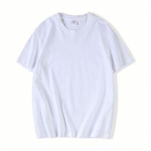 Wholesale Blank Men's Camisetas Regular Fit Solid 100% Premium Cotton T-<b>Shirts</b> with Custom Logo Label and Silk Screen Printing - Product Image 3