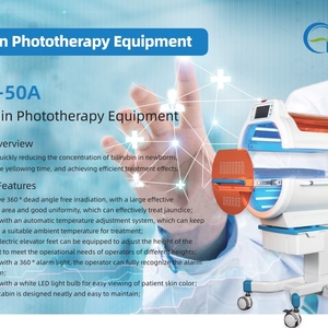 Équipement professionnel de photothérapie pour le traitement de la jaunisse néonatale - 360 °   Irradiation sans angle mort BBP-50A - Product Image 3