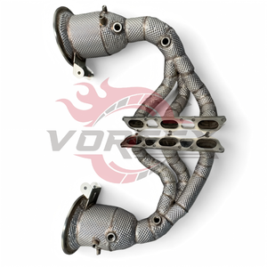 อะไหล่ท่อยาวทำจากสแตนเลส304 Vortex 992 GT3 RS 4.0L 2021-2023 - Product Image 2