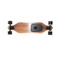 Longboard électrique pour adultes en gros, double moteurs moyeu 350W*2, planche en érable 7 couches moulée par gravité, batterie au lithium longue durée