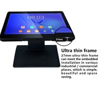 Tablette tactile capacitive 11.6 pouces 1366*768 IPS Android tout en un Pos avec interface Rj45
